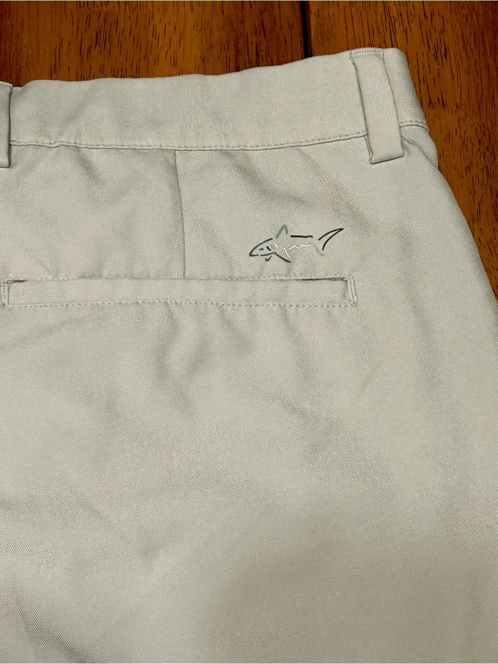 Greg Norman Collection Tan  Performance Flat-Front Shorts